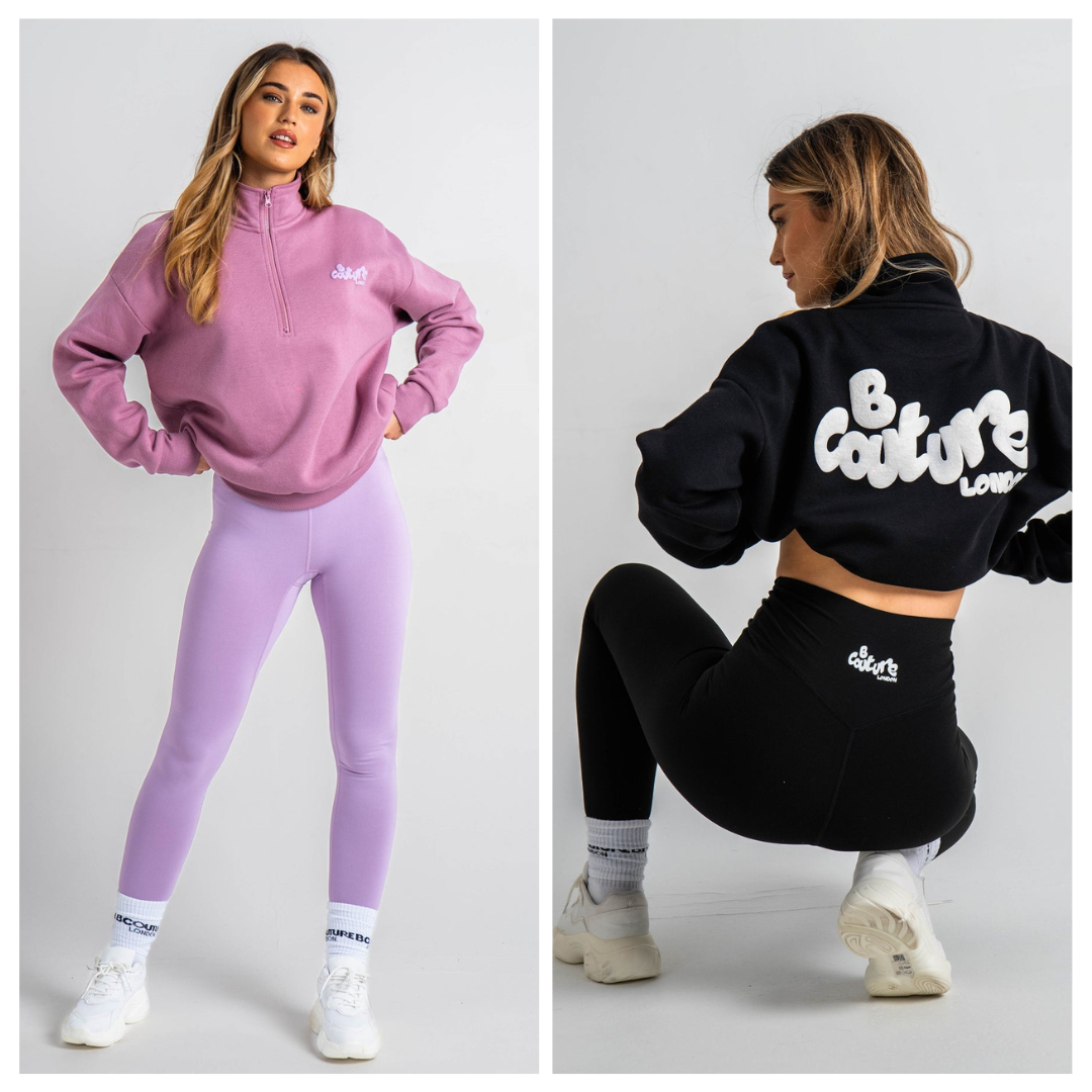 Meet The Hatherley Half-Zip Sweatshirt & Leggings Set